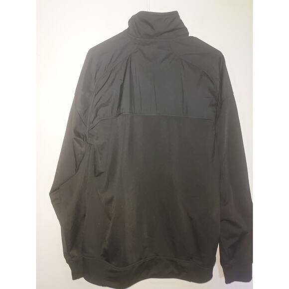 Adidas Mens Athletic Jacket Large Full Zip Long Sleeve Golf Outdoor Black - Picture 9 of 11